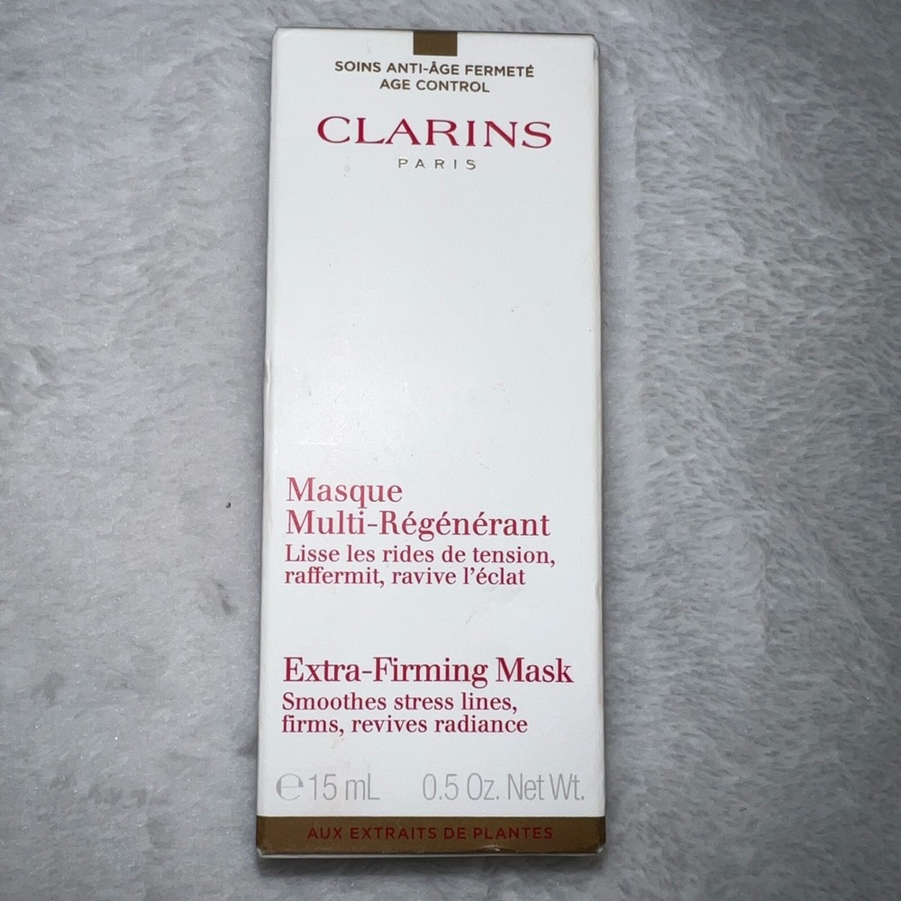 Clarins extra firming face mask